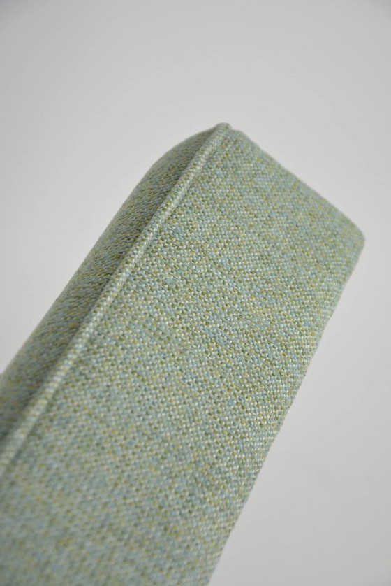Image 1 of KOMPAS armchairs in light green mottled finish