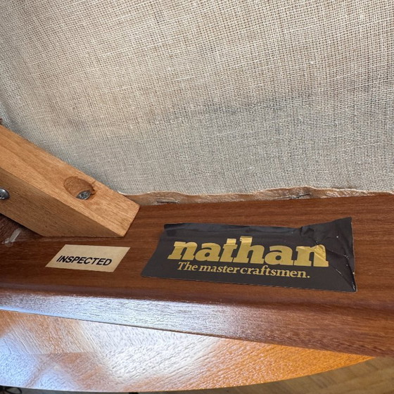 Image 1 of Set di 6 sedie da pranzo vintage in teak Nathan, anni '70 - British Mid-Century Modern