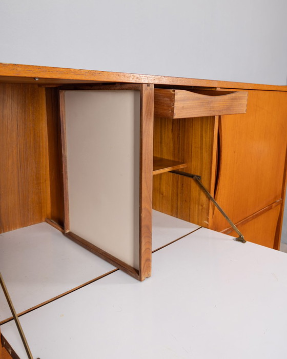 Image 1 of Highboard Buffet en bois vintage des années 1960 Design italien