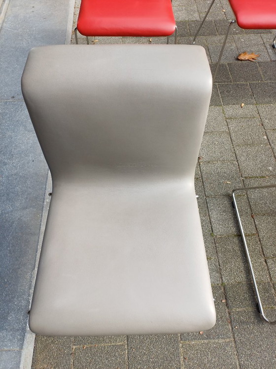 8x Bulo Tab Chair – Dining chairs, Wood, Leather (photo 4 of 17)