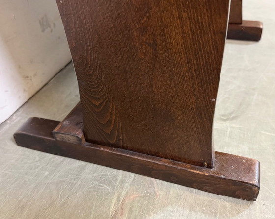 Image 1 of Vintage tweezits bioscoopbank van TON, jaren 60