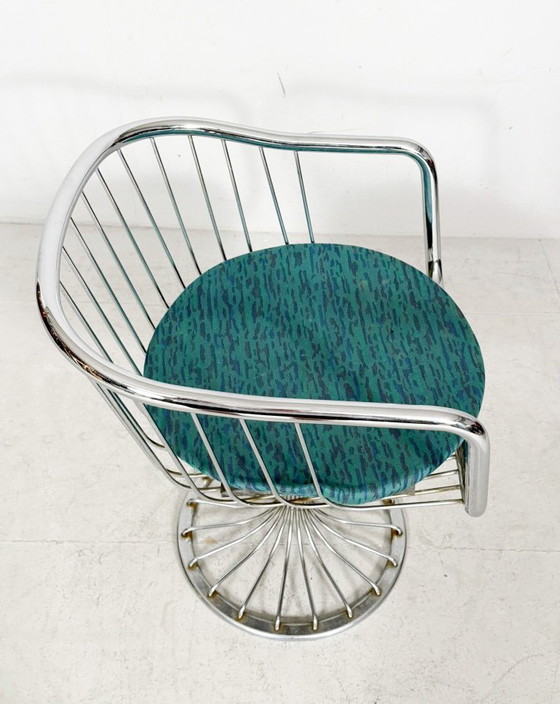 Image 1 of GASTONE RINALDI. Fauteuils/chaises style Mid-Century, Italie, années 1970