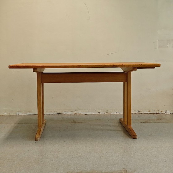 Image 1 of Set da pranzo vintage composto da 4 sedie Møller, tavolo Børge Mogensen