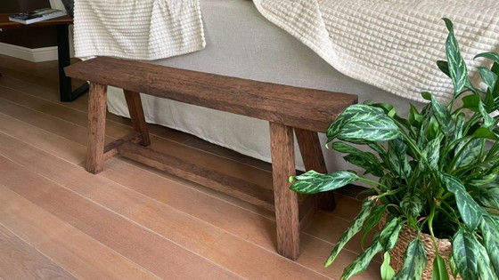 Handmade bench made of solid oak – Side tables, Wood (photo 5 of 5)