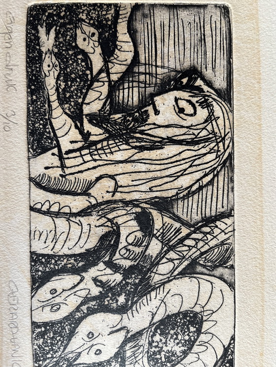 Image 1 of Acquaforte "Mitologia greca 4" - Gerard van Kerkhof - 1967