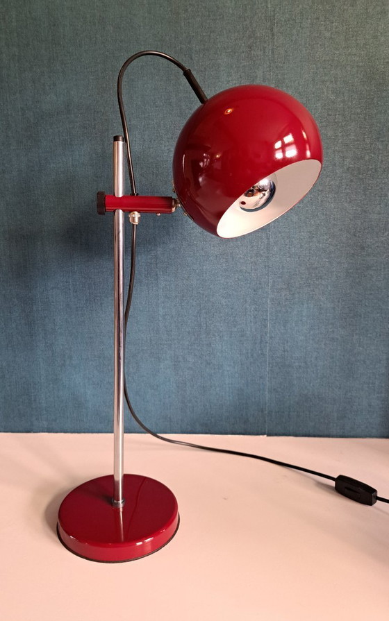 Image 1 of Vintage table lamp - Space age eyeball - 1970s