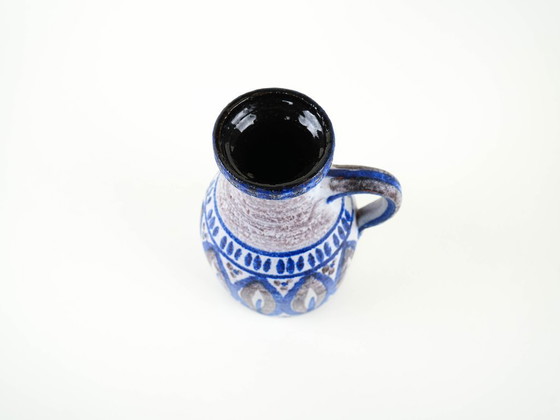 Image 1 of Ceramic vase with a handle, Danish design, 1960s, made in Denmark