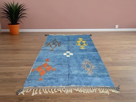 Tapis marocain naturel fait main 3 x 2 m – Wool (photo 8 of 11)