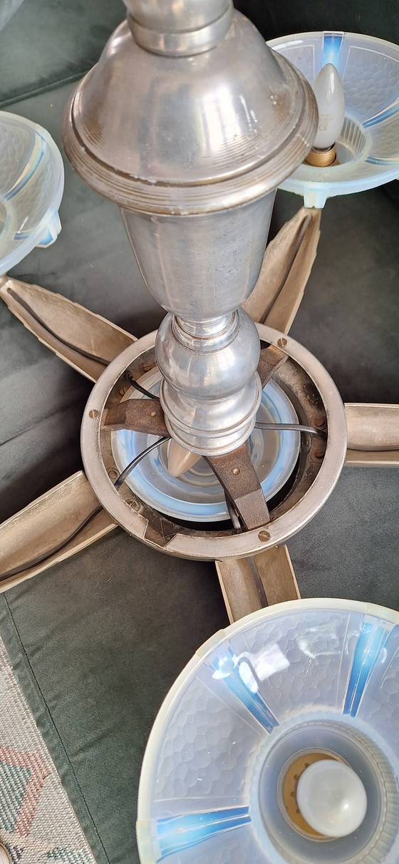 Image 1 of Art deco kroonluchter hanglamp 1920