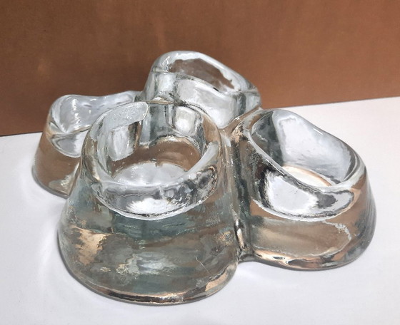 Image 1 of Iittala Arkipelago "Iceberg" candlestick – 4 tea lights – Timo Sarpaneva – Vintage Scandinavian masterpiece