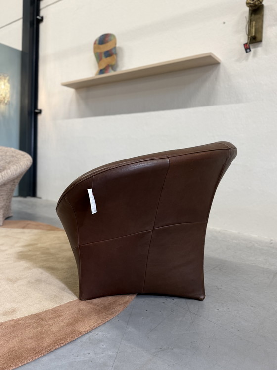 Image 1 of Label van den Berg Ace Lounge, cuero marrón.