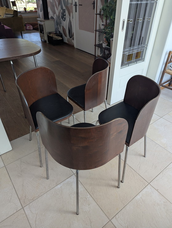 Image 1 of Sandra Kragnert for Ikea Fusion 5-Piece Dining Set 70s