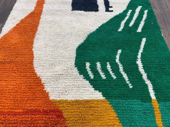 Alfombra bereber hecha a mano de Beni Ouraïne, tamaño 150 x 350 cm. – Alberto Bazzani, Wool (photo 6 of 7)