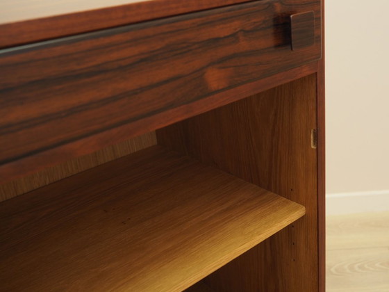 Danish Rosewood Chest of Drawers with Lockable Cabinet, 1960s, Storage cabinet, Brown (photo 16 of 17)