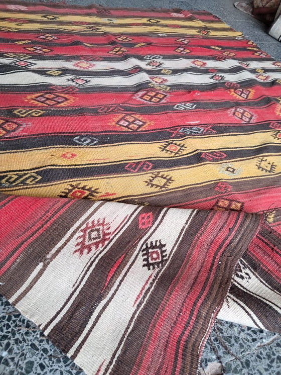 Image 1 of Kilim turco tessuto a mano 175x150 cm