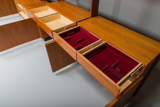 Image 1 of Mid-Century plankensysteem door Dieter Wäckerlin voor Behr, 1955