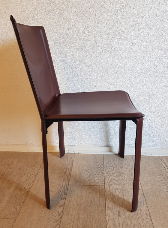 Image 1 of 2 design stoelen - Giancarlo Vegni voor Fasem