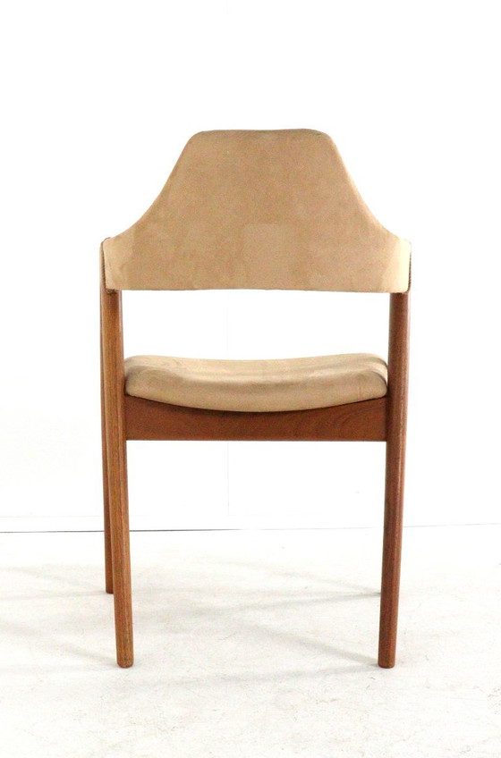 Ensemble de 4 chaises Compass de Kai Kristiansen pour SVA Mobler, design danois vintage (photo 9 of 18)