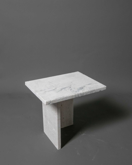 Image 1 of Juego de mesa de travertino
