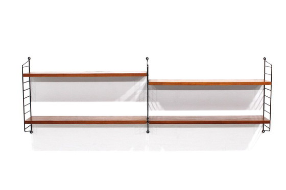 Image 1 of Come nuovo! Scaffale vintage in teak Nisse Strinning, metà secolo, anni '60-'70, n. 4