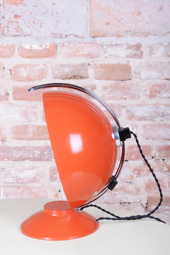 Lampada da tavolo Mid-Century originale, acciaio cromato, vernice, ceca, anni '70 – Lampade da tavolo (photo 13 of 13)