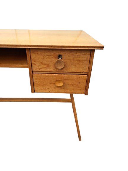 Image 1 of  Vintage design desk birch