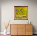 🏅 Mexico 68 - Juegos de la XIX Olimpiada | Original vintage olympics poster | 90 x 90cm | Lance Wyman | Plakat