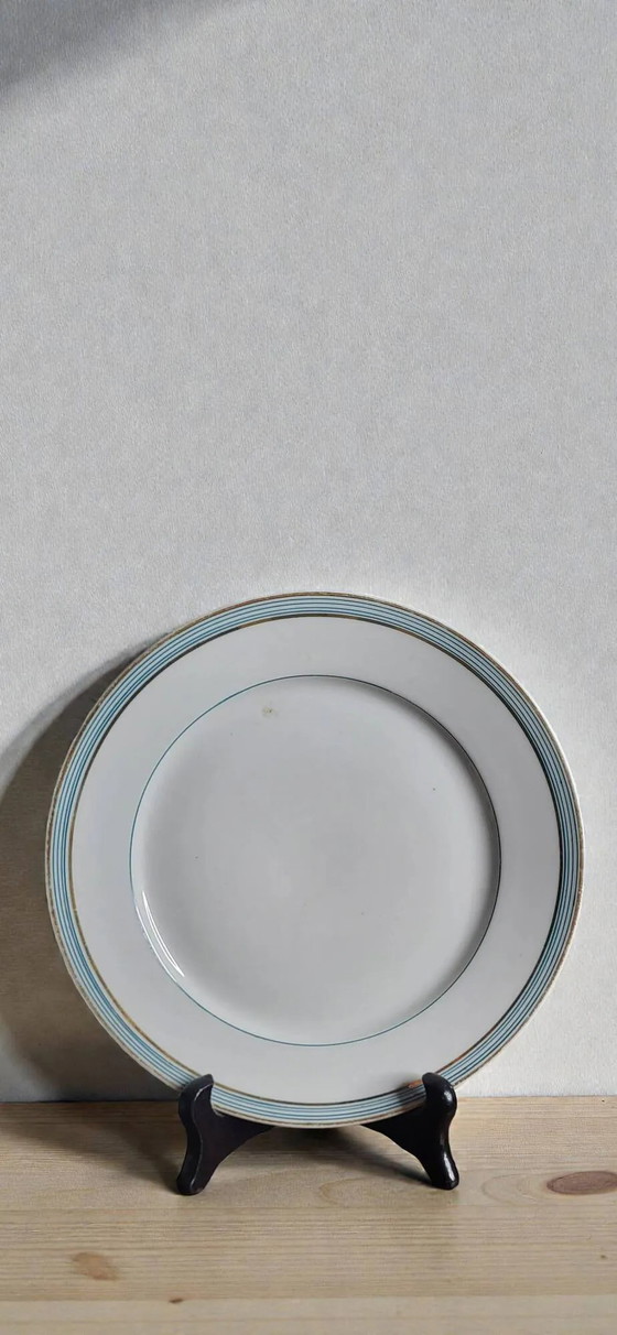 6 Parijse porseleinen dinerborden – Servies, Porcelain (photo 5 of 8)