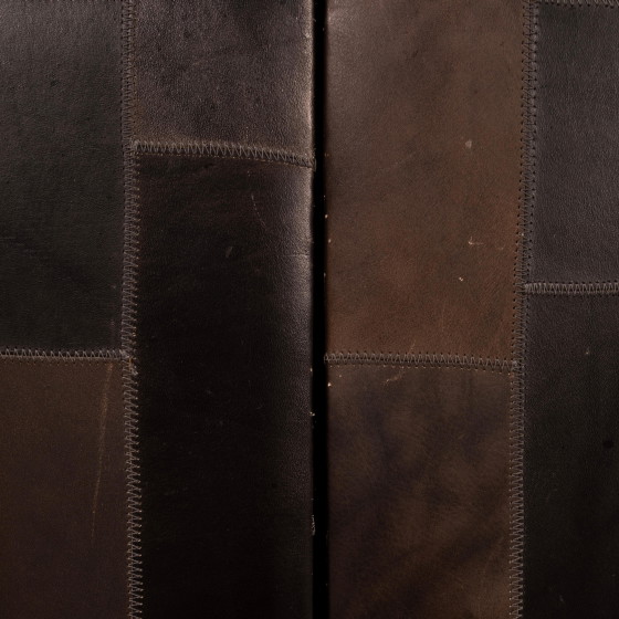 Tito Agnoli 1970 Italienischer Pekari Schwarzer Leder Schrank für Caleido – Schränke, Italian Design (photo 15 of 27)
