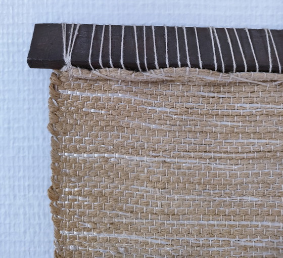 Image 1 of tapisserie oiseau feuillages estampillée années 70