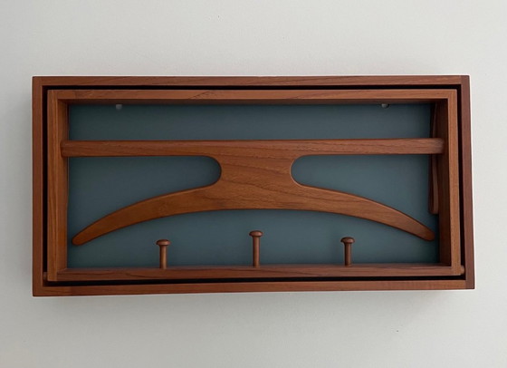 Image 1 of Teak coat rack - Adam Hoff Poul Østergaard Mobelsnedkeri