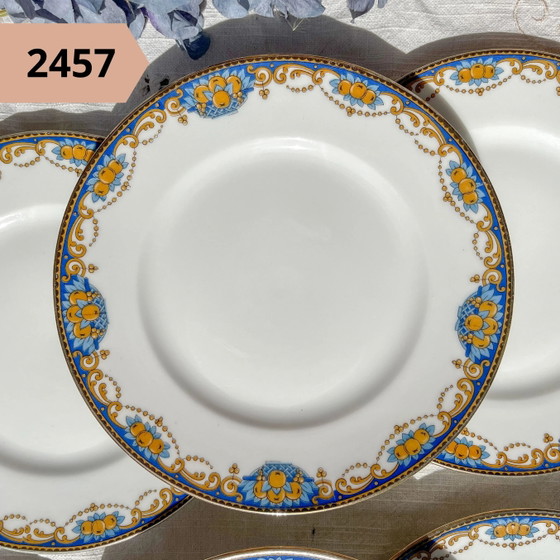 Single Small Vintage Floral Porcelain Plate – Crockery, Retro (photo 8 of 12)