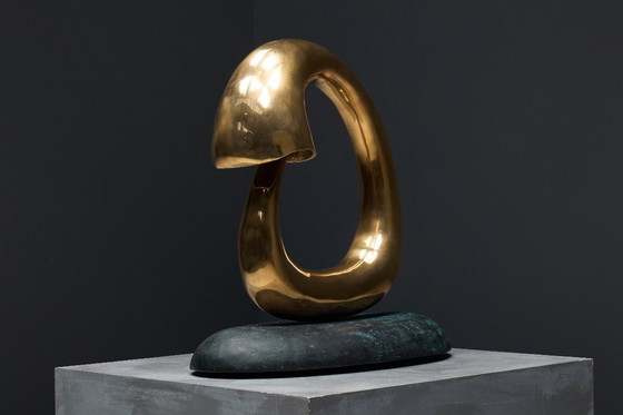 Image 1 of Scultura luminosa in bronzo "Angler" di Carlo Lorenzetti, Italia, 2019