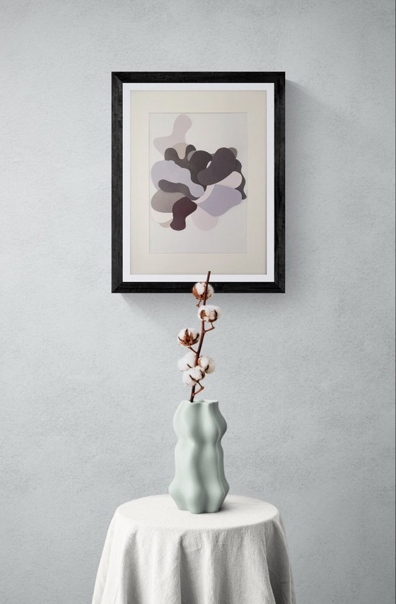 Image 1 of  Maria Cascade - Waterval ‘Layered Calm’ (Abstract Paper Relief, 2026)