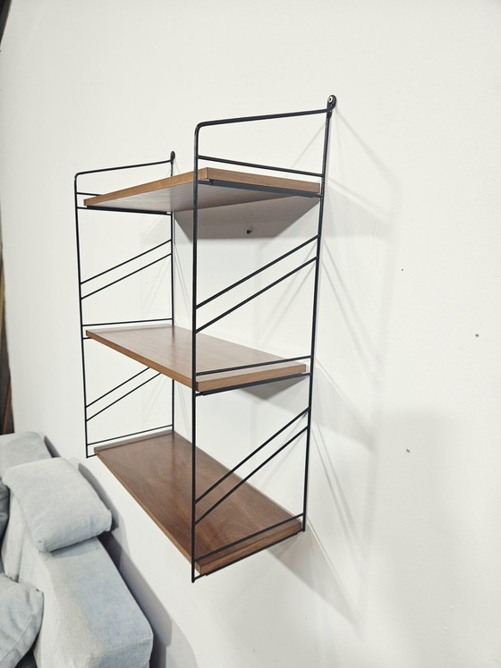 Mensola a muro Mid-Century Modern di Kajsa & Nils Nisse Strinning, anni '60 – Scaffali a muro (photo 5 of 13)