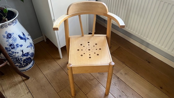 2 sedie vintage IKEA Lyder in legno curvato, stile postmoderno anni '90, prodotto molto robusto! (photo 6 of 15)