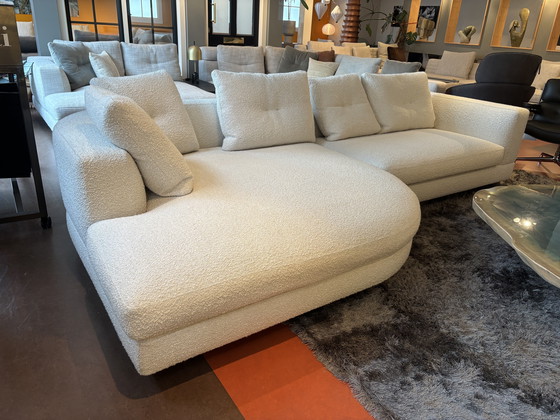 Image 1 of Minotti Alexander modulaire hoekbank boucle stof cat.G