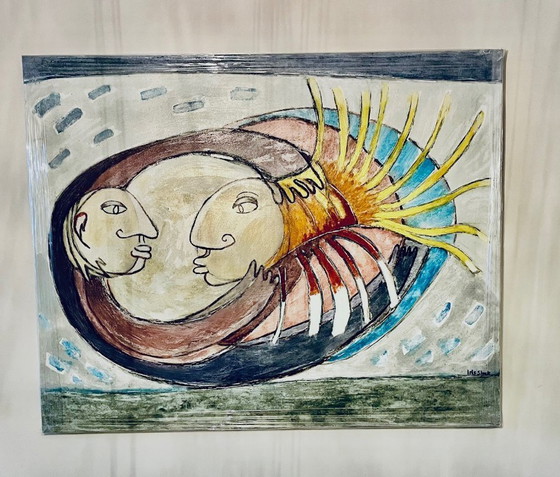 Image 1 of Schilderij Iris Slock