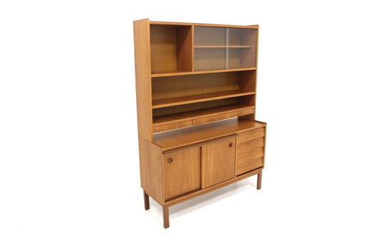 Escritorio escandinavo de teca, Suecia, 1960