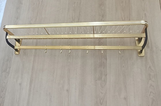 Image 1 of Großer Garderobenständer mit Schnüren aus den 1950er Jahren