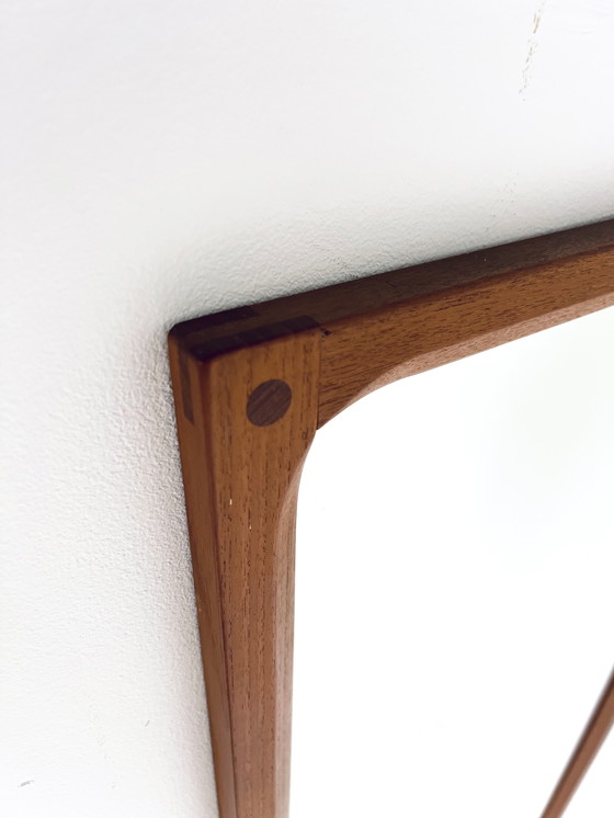 Image 1 of Miroir vintage en teck modèle #163, Kai Kristiansen '60