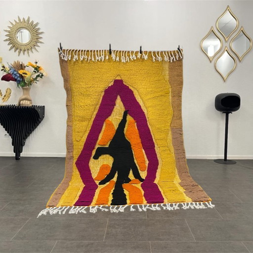 Alfombra Azilal en tonos naturales - 266 cm x 171 cm