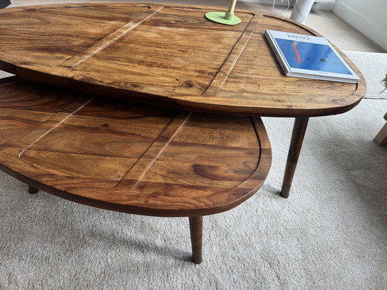 Image 1 of Set di 2 tavolini da caffè Dutchbone Sham