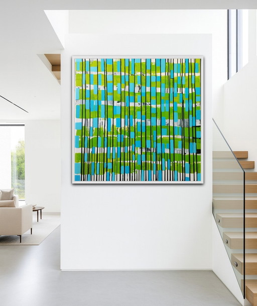 Natia Antadze Abstract Composition