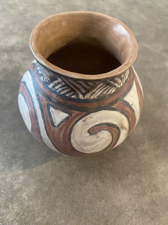 Image 1 of Decorative Vase Inspired by the Ancient Cucuteni–Trypillia Culture Tradition