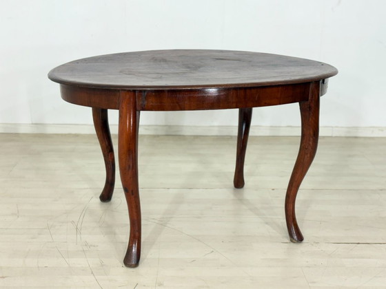 Image 1 of Table basse coloniale ancienne, table de cuisine, table en bois, vers 1880