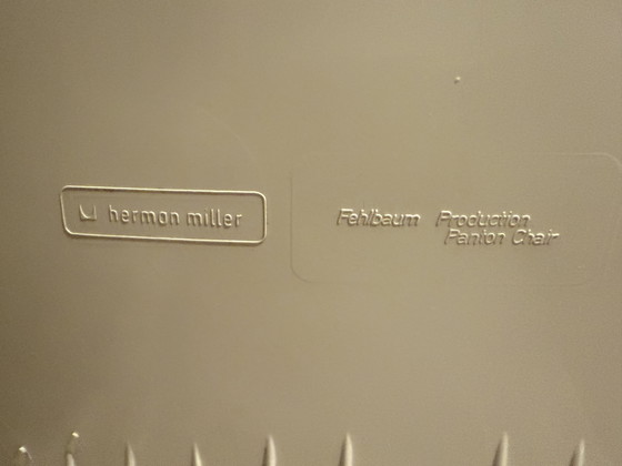 Image 1 of 3 Herman Miller Panton stoelen in glans Fehlbaum production (voor stichting Vitra) - 3 originele stoelen uit de jaren 70