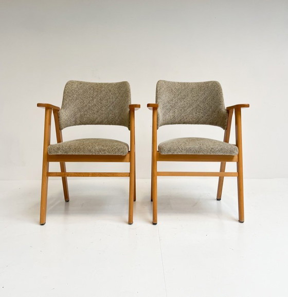 Image 1 of Set of 2 chairs by Cees Braakman for UMS Pastoe, 1960s