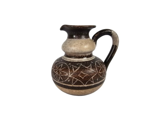 Image 1 of Italica ARS - Italy - bowl - decorated - spouted jug - 1960s