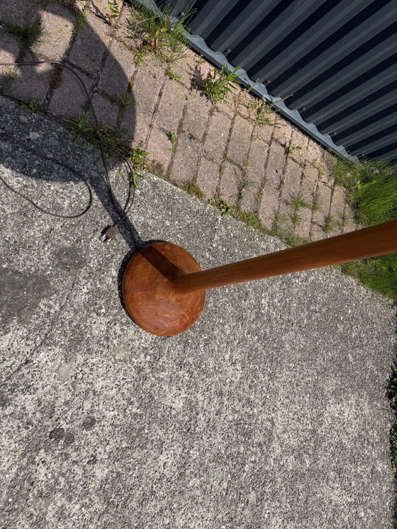 Lampada da terra vintage in teak Domus – Lampade da terra, Plastic, Wood (photo 8 of 14)